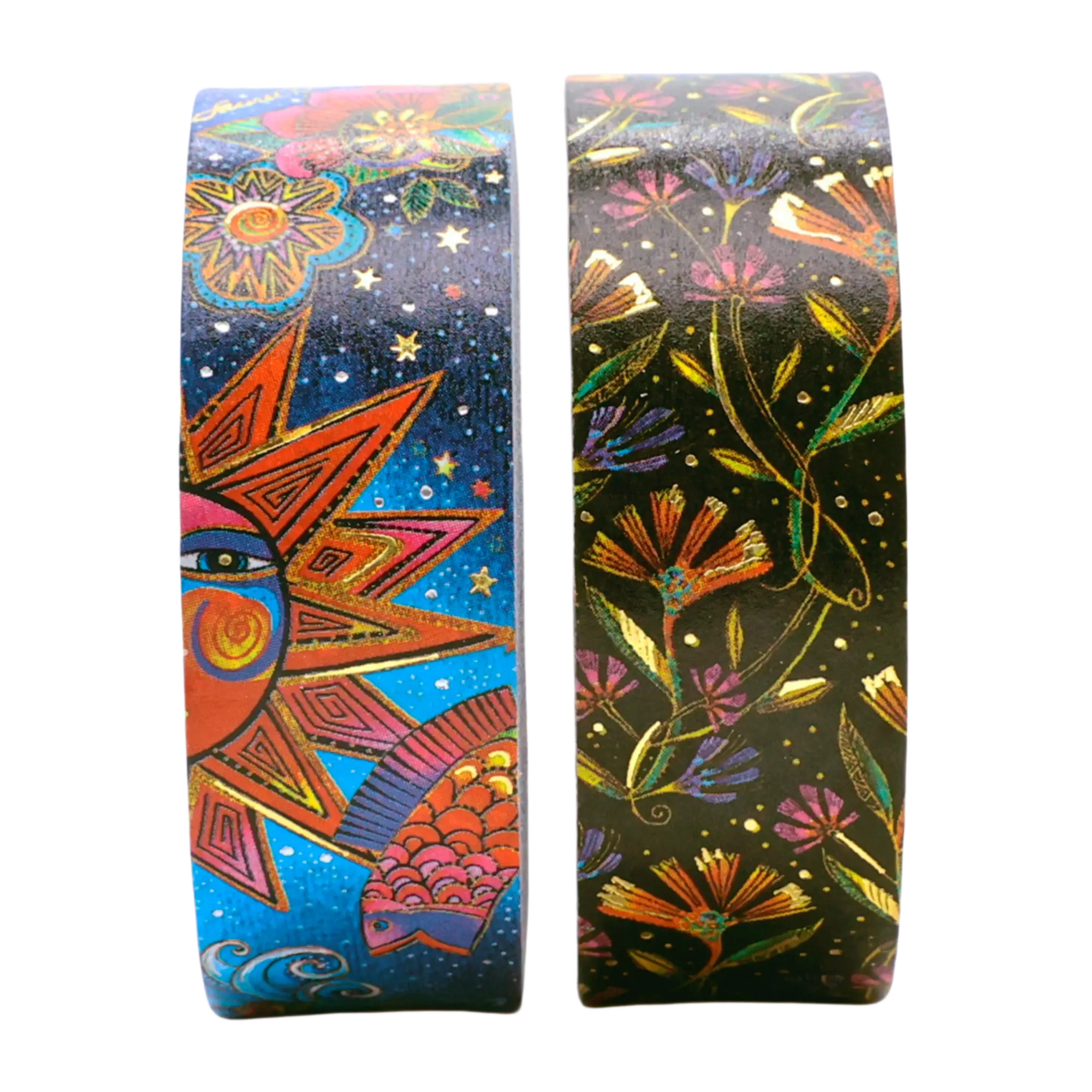 Celestial Magic/Wild Flowers - Washi Tape - Angle Image