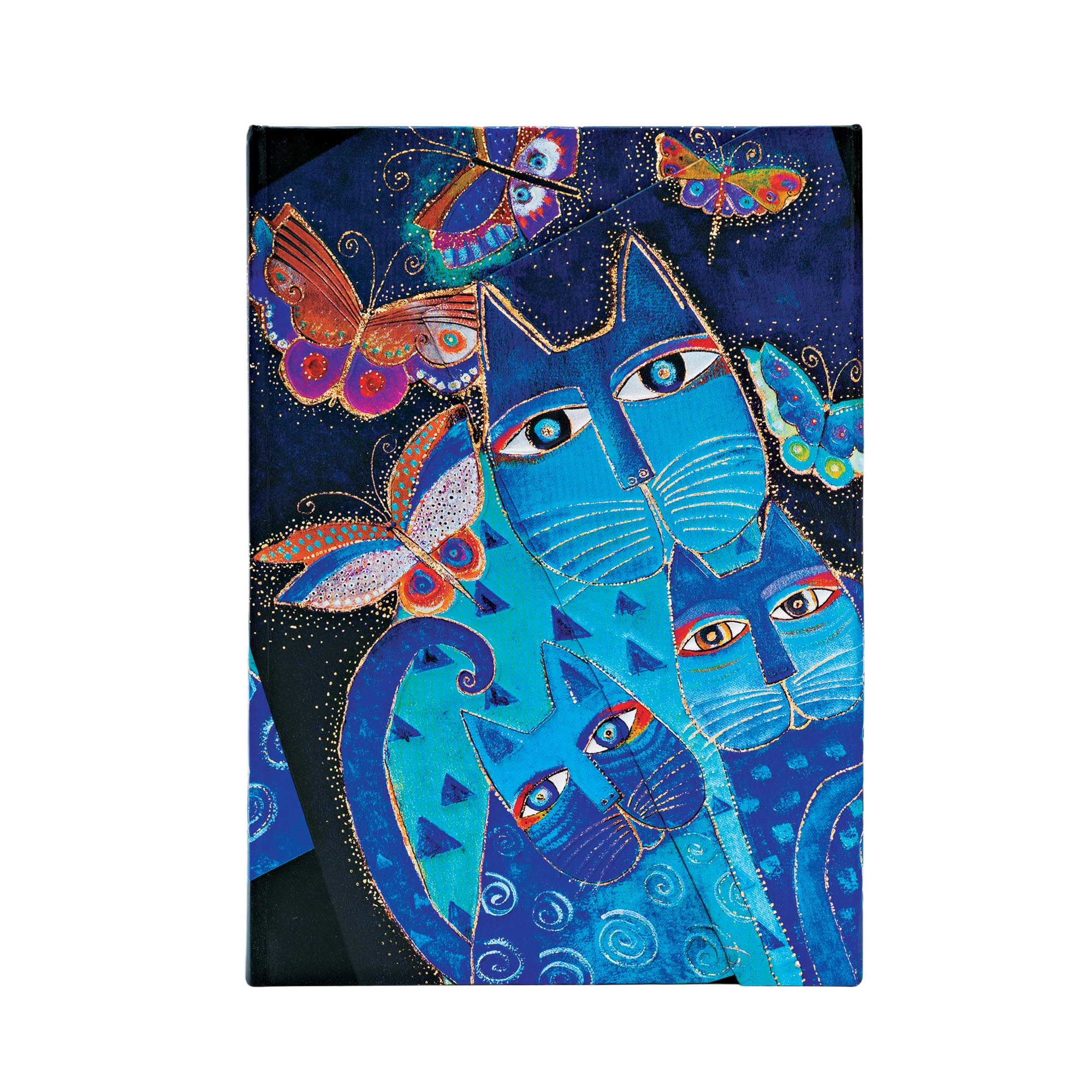 Gatos Azules y Mariposas - Cuadernos - Front Image