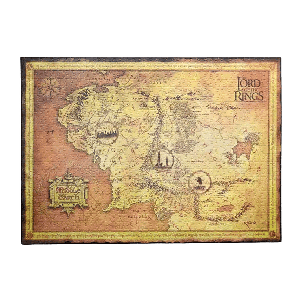Map of Middle-earth Puzzle 9780349723679