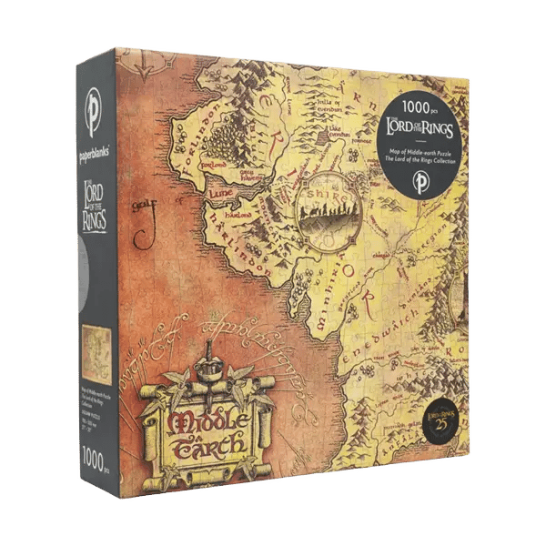 Map of Middle-earth Puzzle 9780349723679