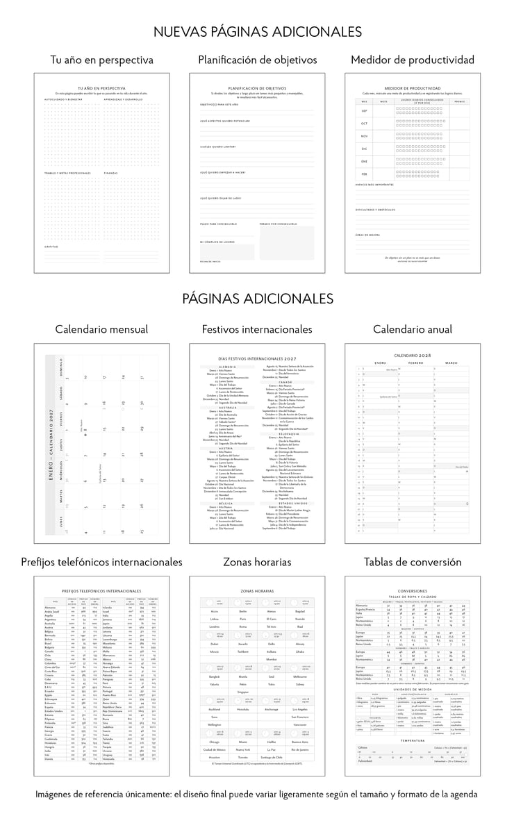 Páginas Suplementarias