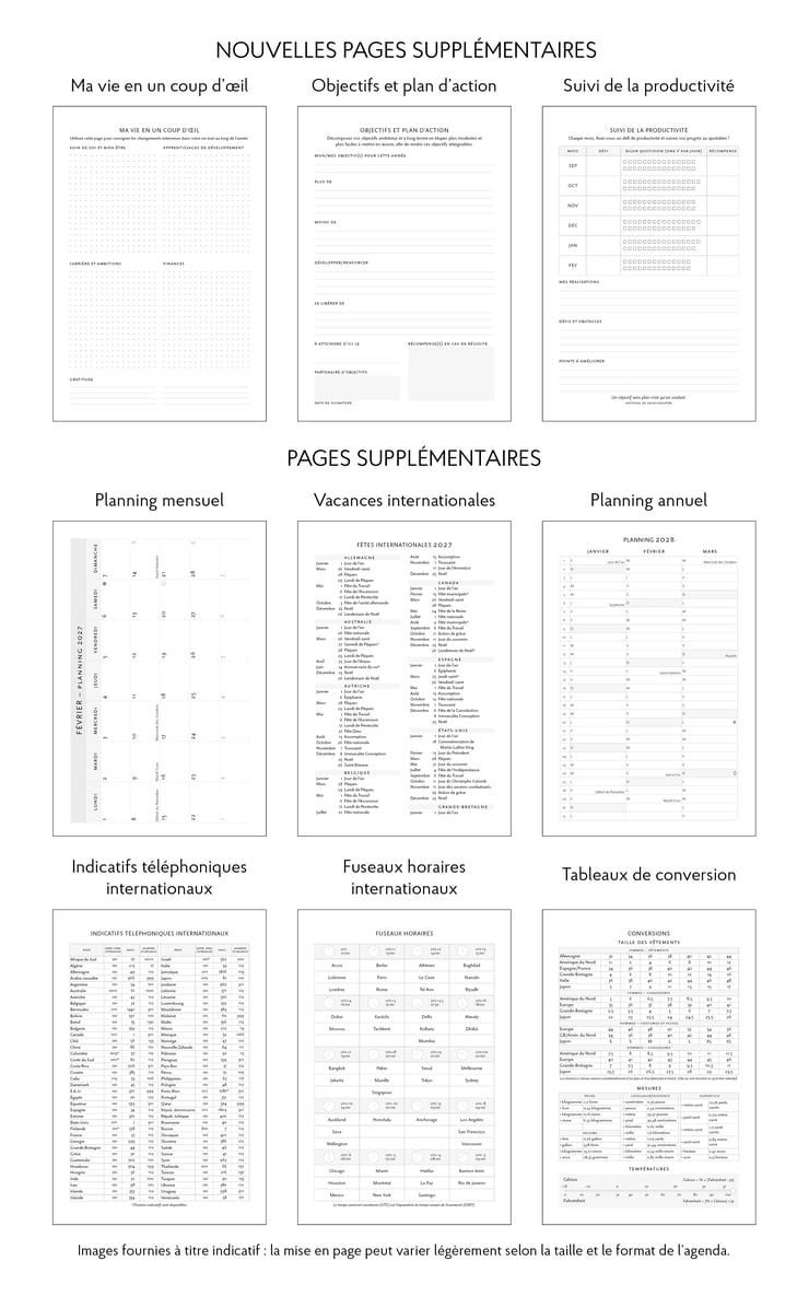 Pages Supplémentaires